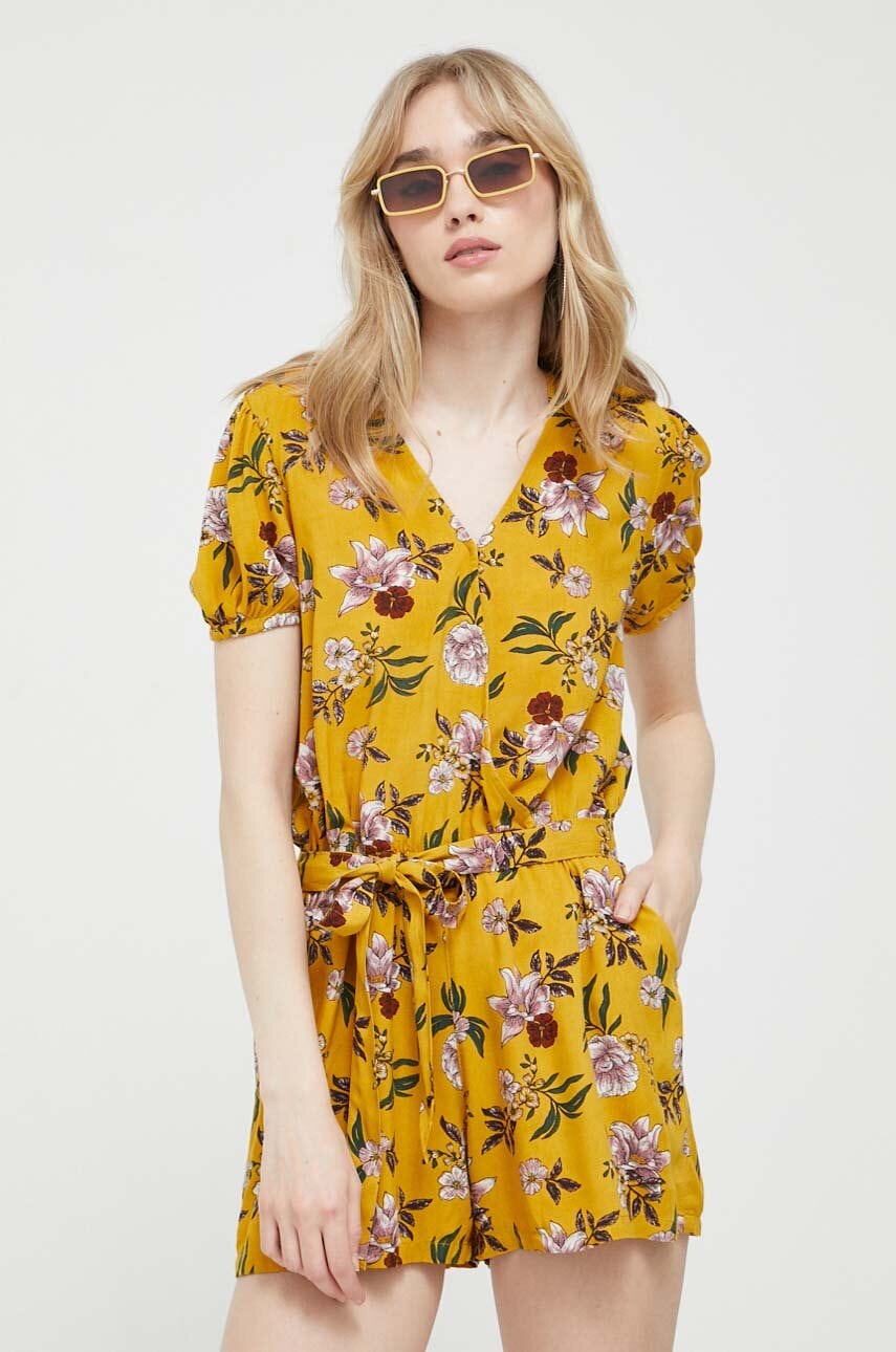 Ολόσωμη φόρμα Protest χρώμα: κίτρινο