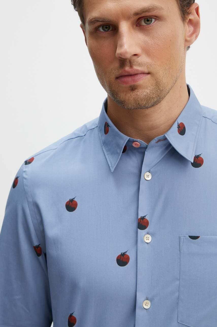 Βαμβακερό πουκάμισο PS Paul Smith ανδρικό, M2R.614P.N22109