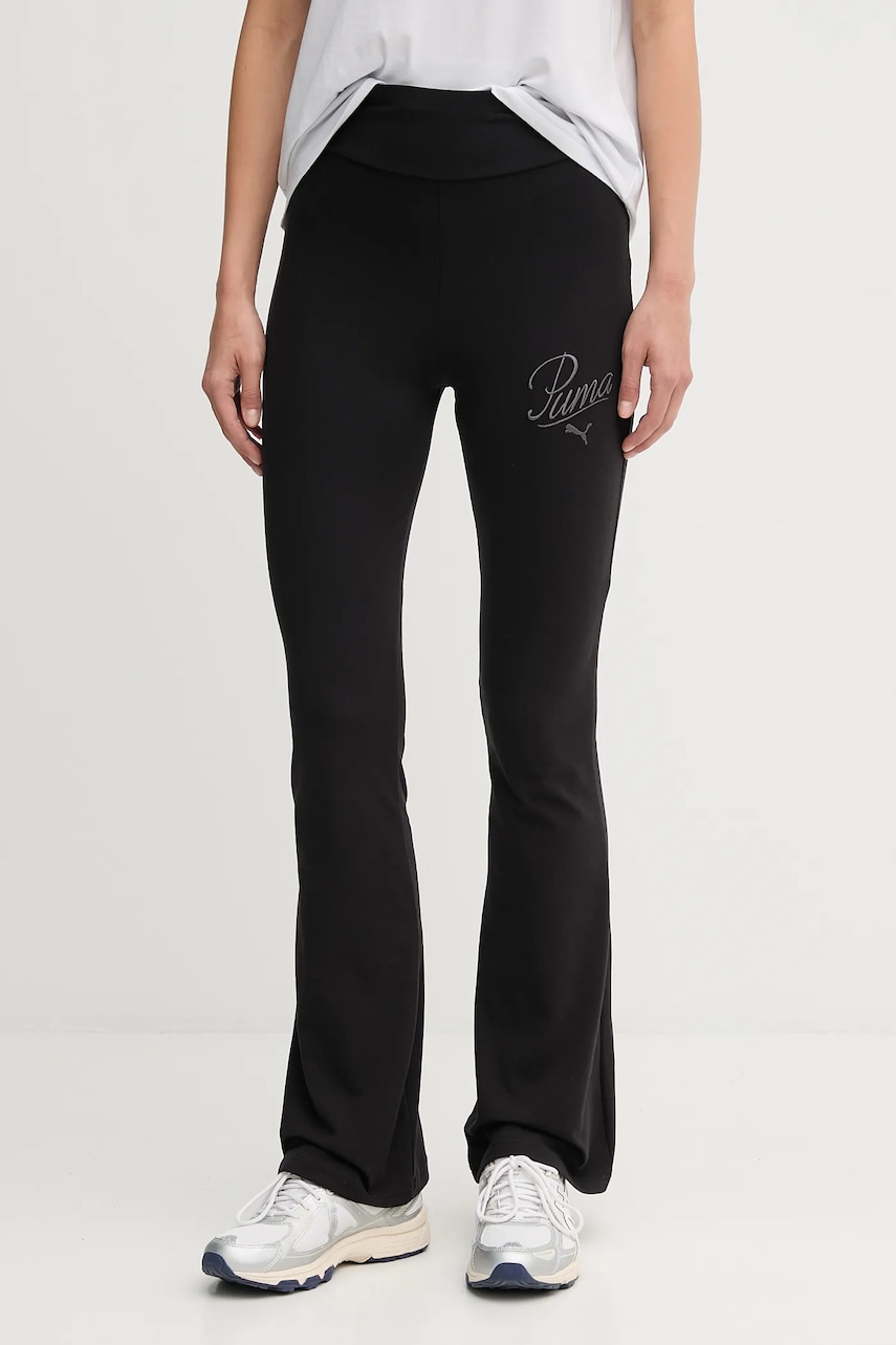 Κολάν Puma χρώμα: μαύρο, 688075