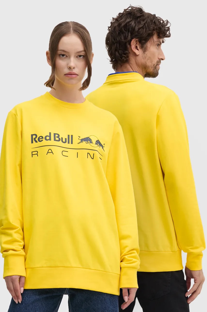 Μπλούζα Red Bull Racing x Pepe Jeans χρώμα: κίτρινο, RU580002