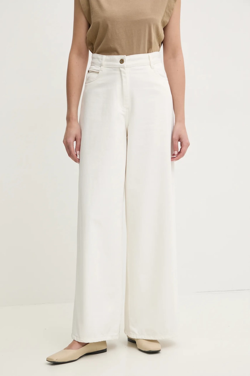 Τζιν παντελόνι Sessun χρώμα: μπεζ, 24207028