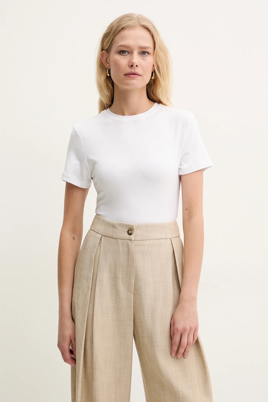 Μπλουζάκι Silvian Heach SIEGI χρώμα: άσπρο, GPP25092TS