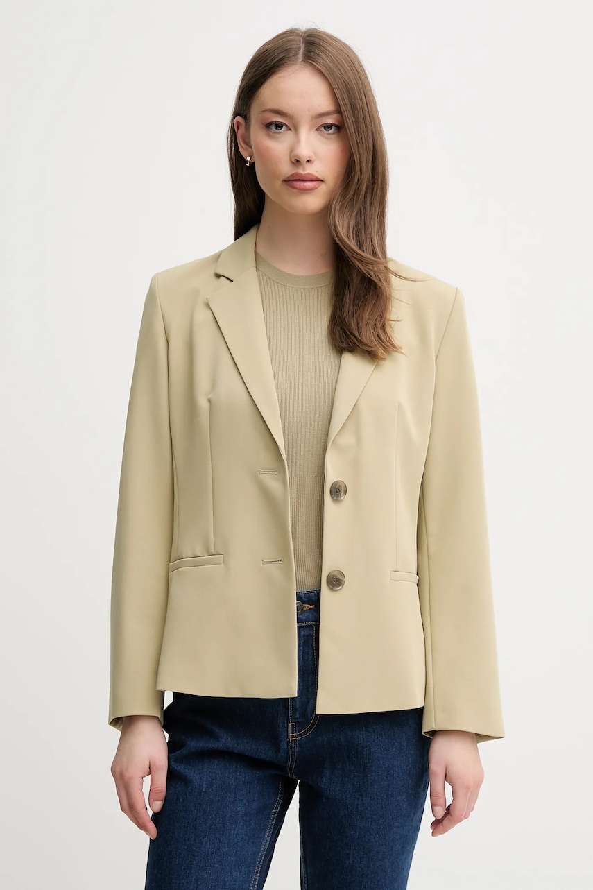 Σακάκι Sisley χρώμα: μπλε