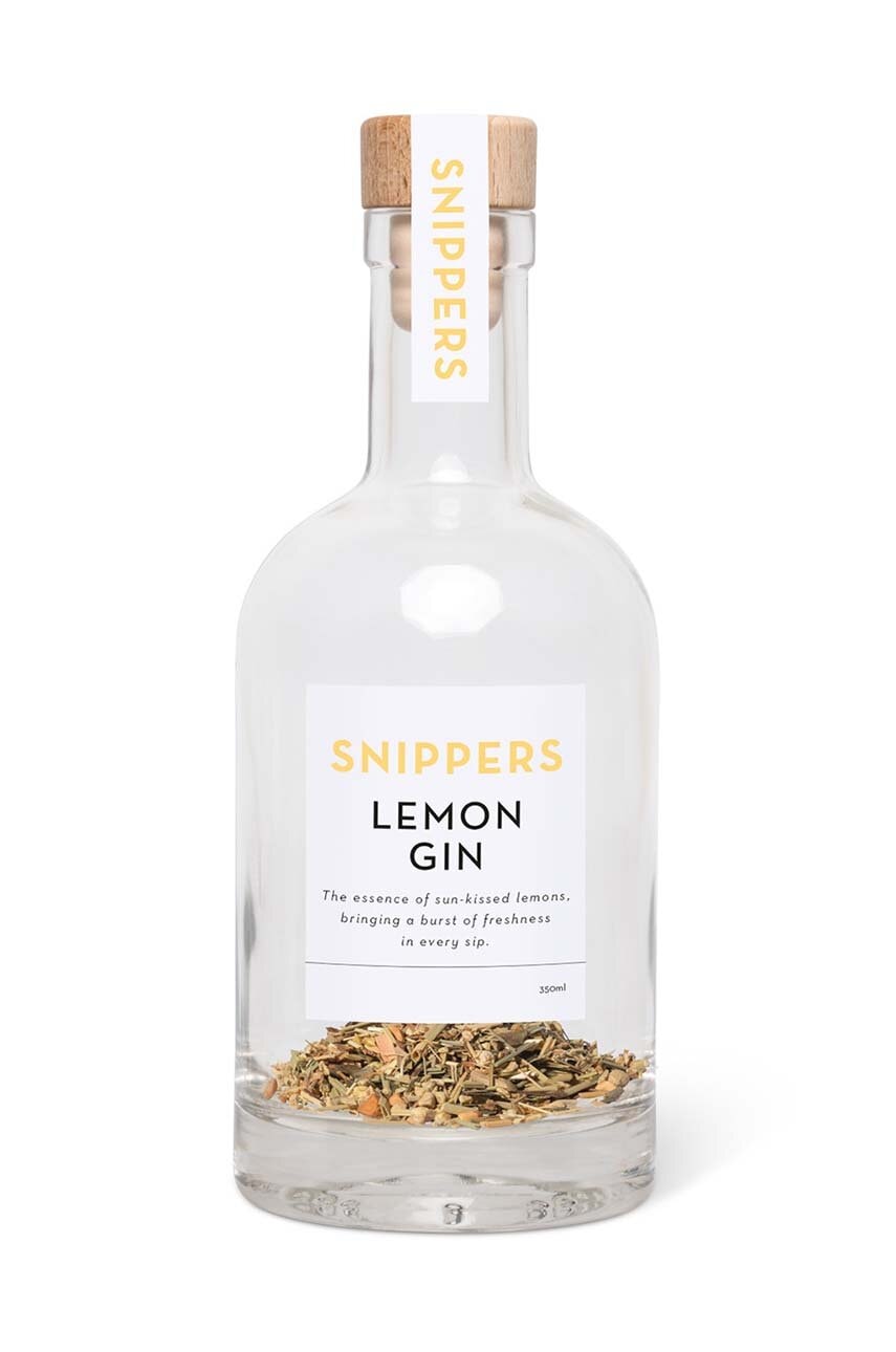 Σετ για αρωματισμό αλκόολ Snippers Botanicals Lemon Gin, 350 ml