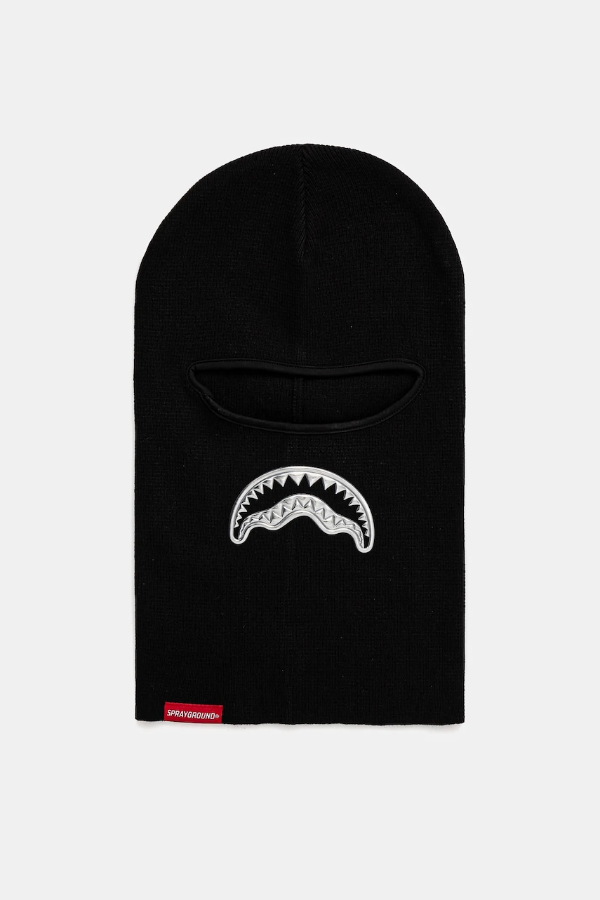 Μπαλακλάβα λαιμού Sprayground χρώμα: μαύρο, 910HW397NSZ