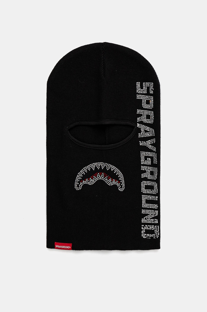 Μπαλακλάβα λαιμού Sprayground χρώμα: μαύρο, 910HW400NSZ