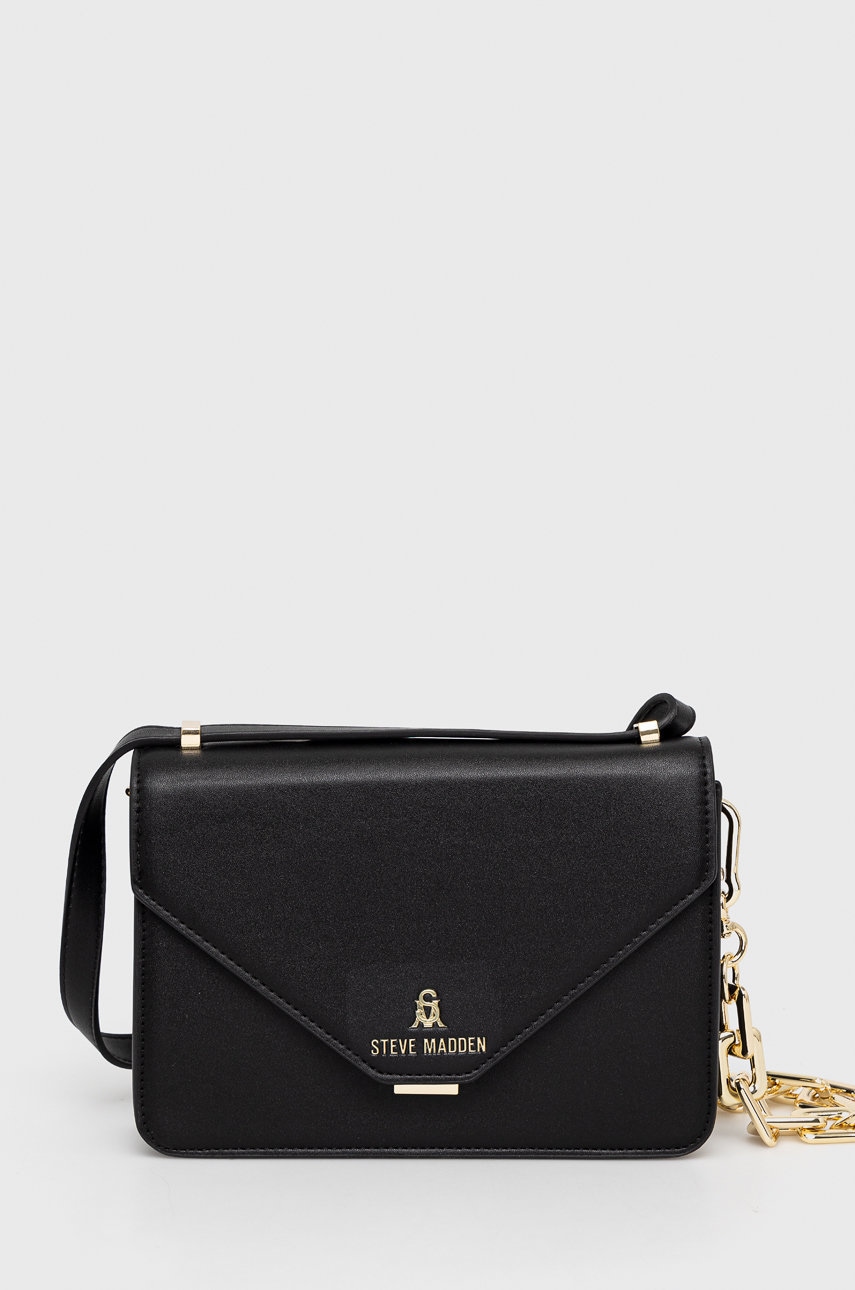 Τσάντα Steve Madden χρώμα: μαύρο