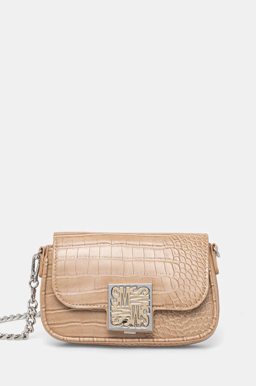 Τσάντα Steve Madden Blilah χρώμα: μπεζ, SM13001526