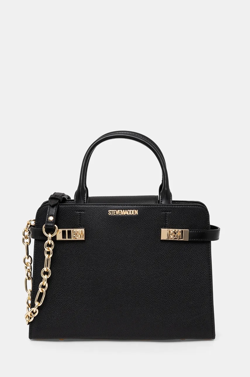 Τσάντα Steve Madden Blorene χρώμα: μαύρο, SM13001509
