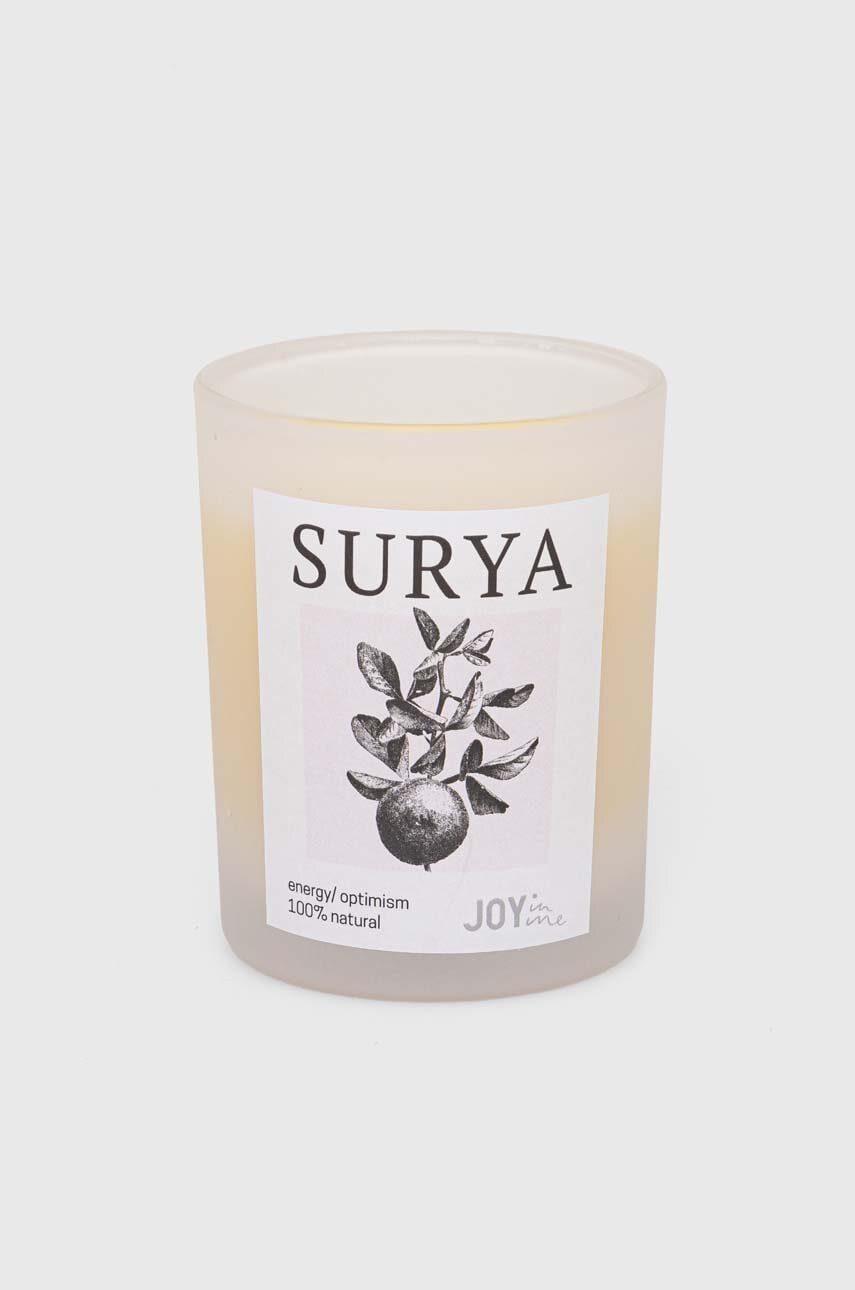 Κερί για πρακτική γιόγκα και διαλογισμό Surya JOYINME χρώμα λευκό SURYA