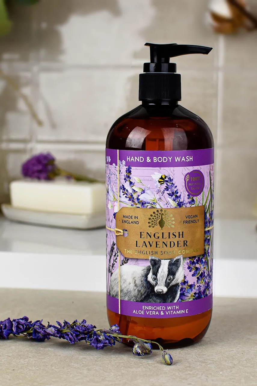 Υγρό σαπούνι The English Soap Company Lavender 500 ml χρώμα: πολύχρωμο