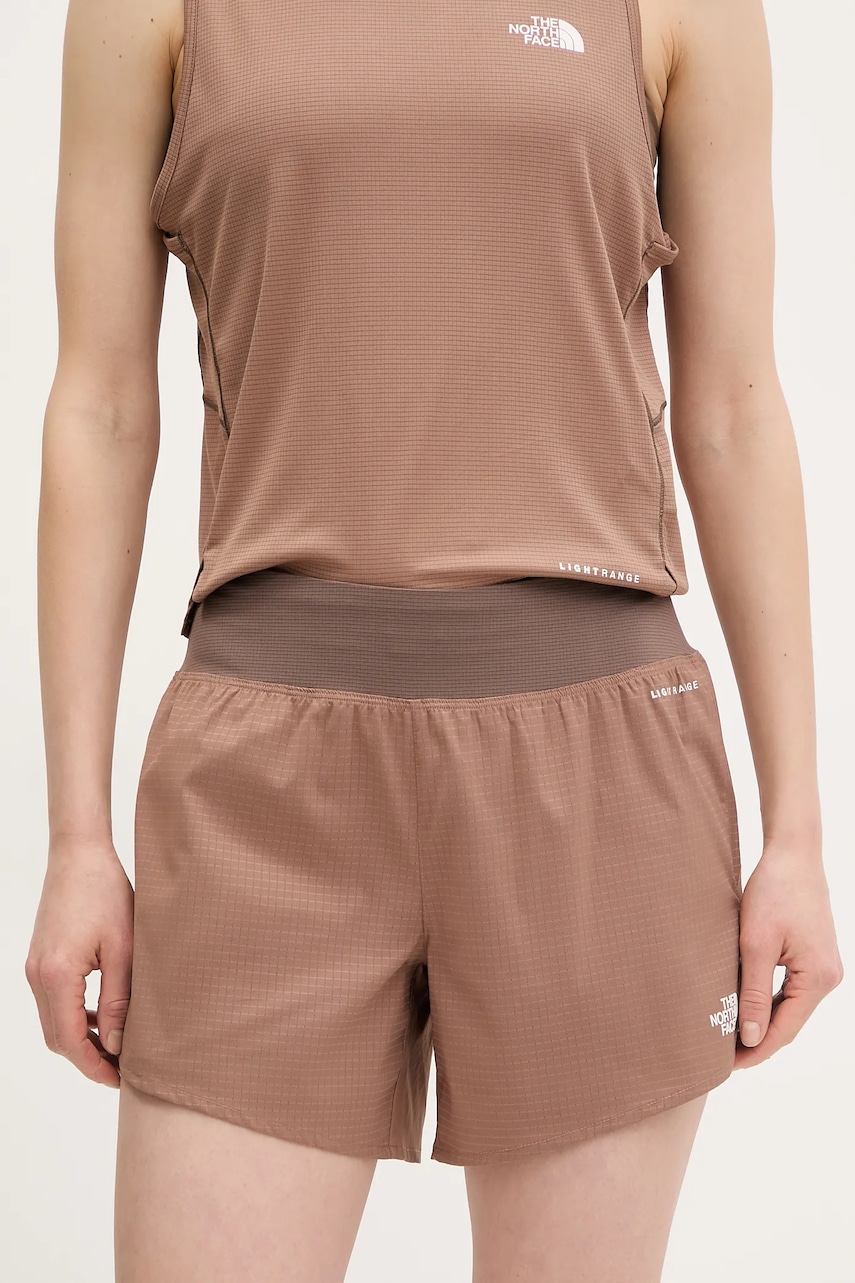 Αθλητικά σορτς The North Face Sunriser χρώμα: καφέ, NF0A8BC15K21