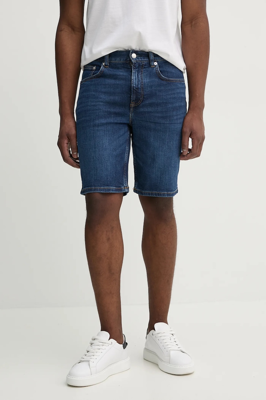 Σορτς Tommy Hilfiger χρώμα: ναυτικό μπλε, MW0MW39196