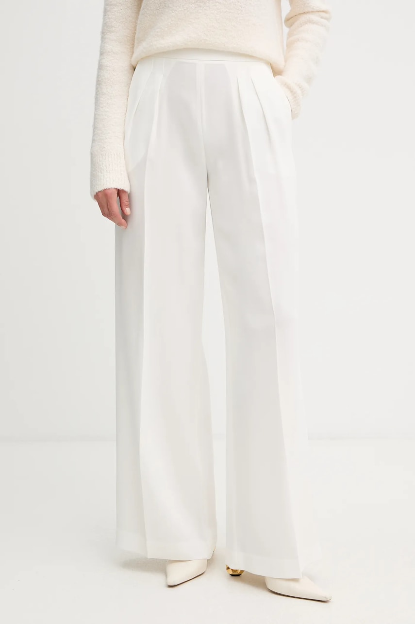 Παντελόνι Twinset χρώμα: μπεζ, 252TT2401