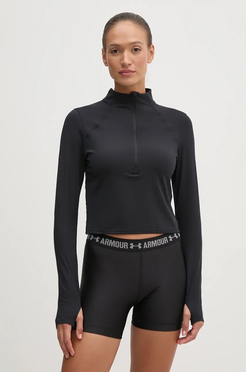 Φούτερ για τζόκινγκ Under Armour Launch Elite χρώμα: μαύρο, 1386338