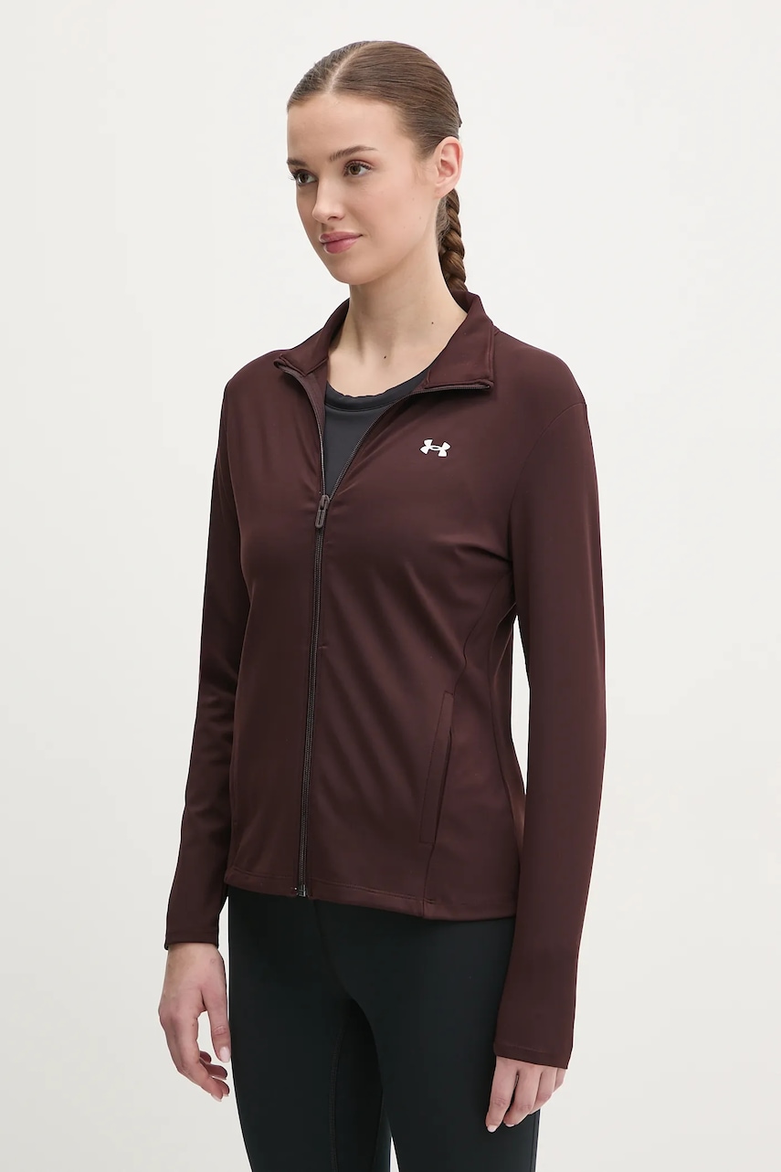 Φούτερ προπόνησης Under Armour Motion EMEA χρώμα: καφέ, 1388650