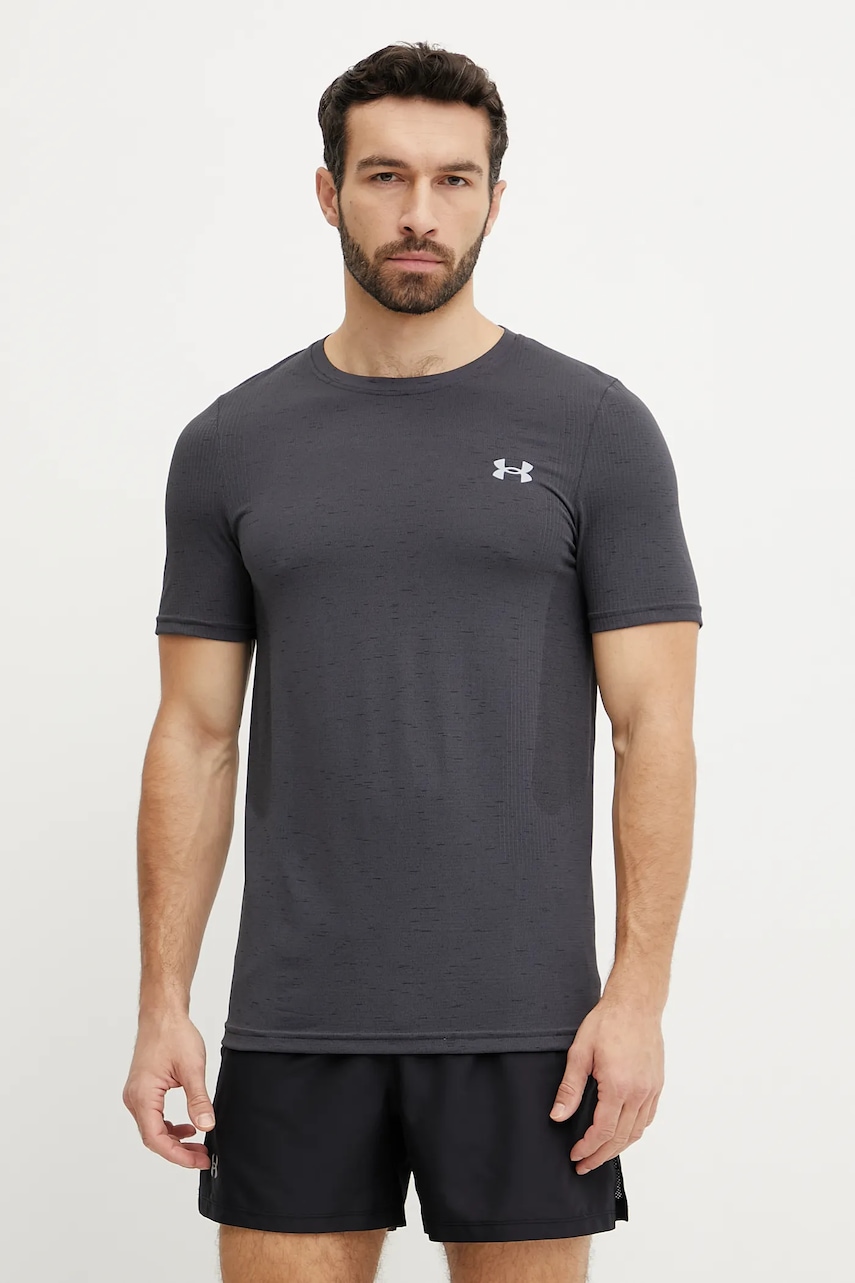 Μπλουζάκι προπόνησης Under Armour Vanish Seamless χρώμα: γκρι, 1382801