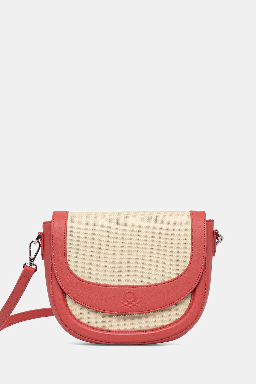 Τσάντα United Colors of Benetton χρώμα: ροζ, 6NYFDY07R