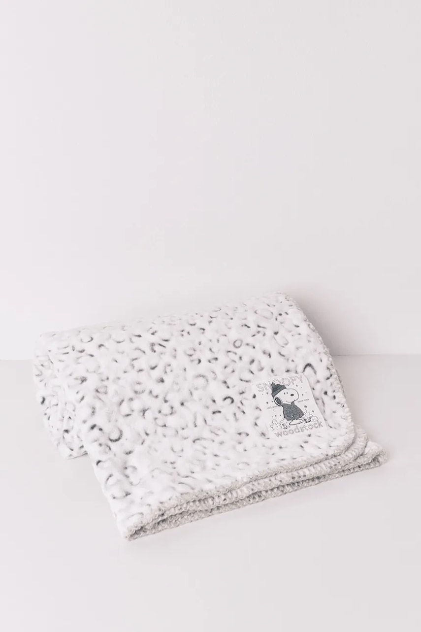 Κουβέρτα women'secret SNOOPY χρώμα: γκρι, 1372566