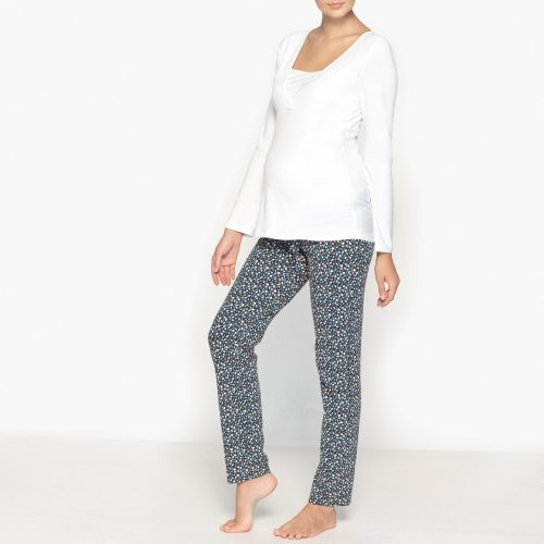 Πυτζάμα εγκυμοσύνης ΛΕΥΚΟ